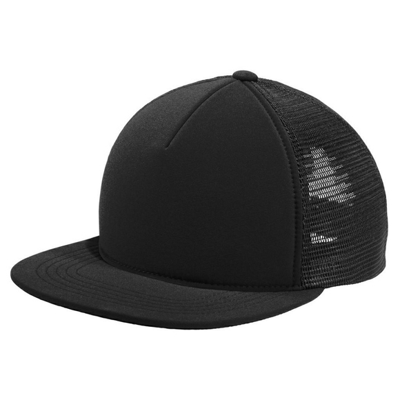 Port Authority Foam Outdoor Black Trucker Hat - Picture 8 of 8